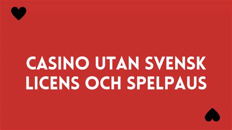mastercard casino utan svensk licens